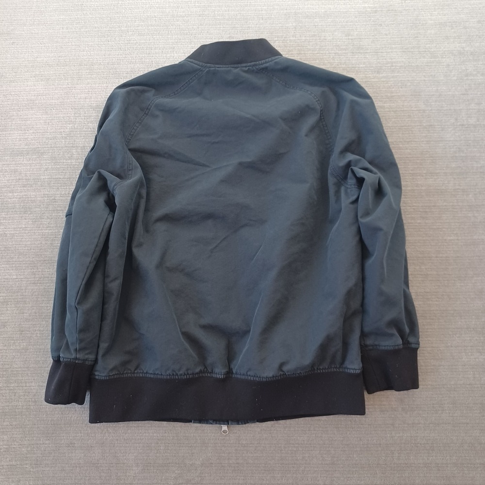 Everlane Bomber Jacket Mens Small Blue Full Zip Utility Casual Midweight - Picture 2 of 8